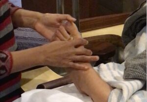 Marma Therapy with Dr. Alaknanda at YogAnga Retreat, Santosh Puri Ashram