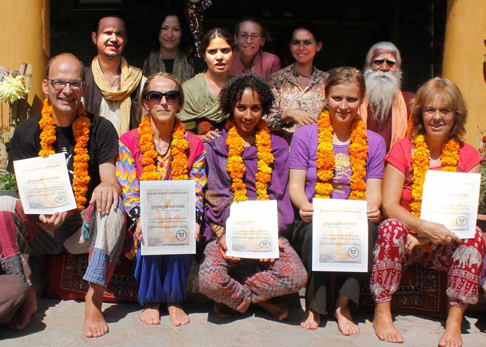 yoganga.org YogAnga Retreat at Śri Santosh Puri Ashram - 200, 300, 500 hours yoga alliance yoga teacher trainings, Yoga Alliance 200 hour, best 200hour YTT, yoga capital of the world